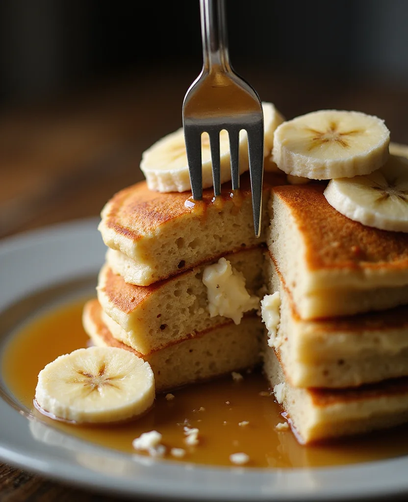 Fluffy Cottage Cheese Banana Pancakes (Breakfast Hack) - Step 2: Blend Wet Ingredients 1