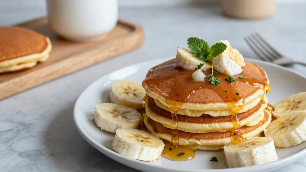 Fluffy Cottage Cheese Banana Pancakes (Breakfast Hack)