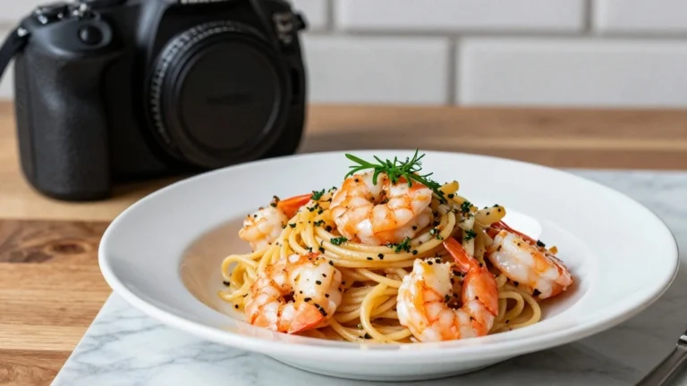 Garlic Butter Shrimp Pasta (Dinner in 15 Min)