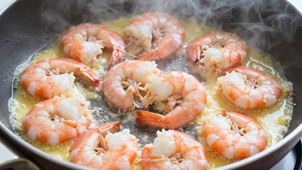 Garlic Butter Shrimp Pasta (Dinner in 15 Min) - Step 3: Sauté the Shrimp 1