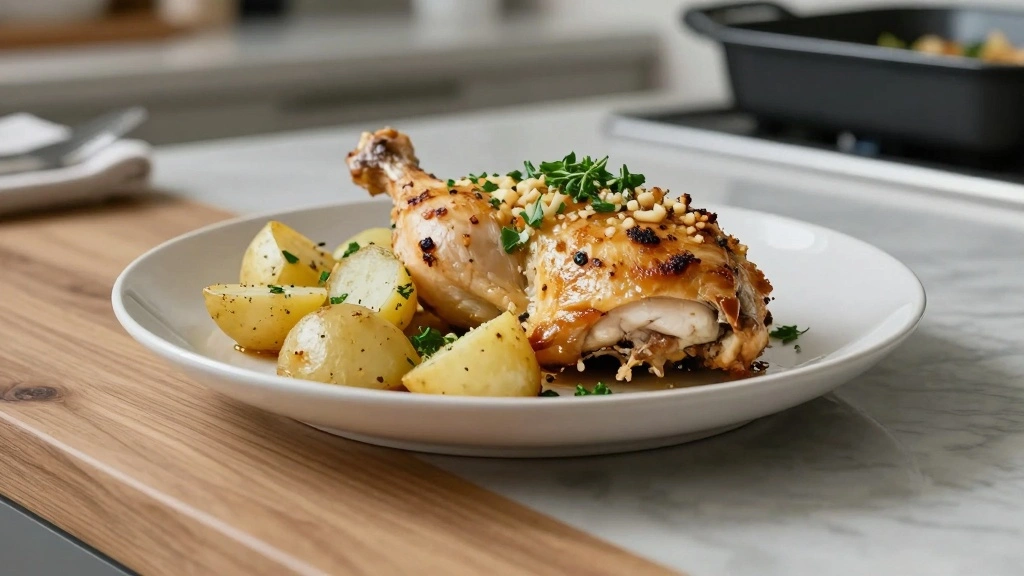 Garlic Parmesan Chicken and Potatoes (One-Pan Dinner)