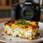 High-Protein Egg Bake with Cottage Cheese