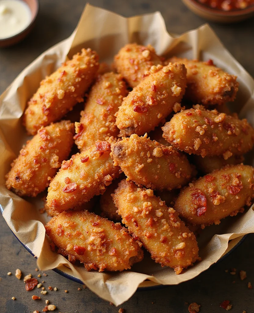 Hot Honey Chicken Tenders (Sweet Heat Bliss) - Step 3: Prepare the Coating 1