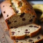 Moist Chocolate Chip Banana Bread (3-Ingredient Hack!)