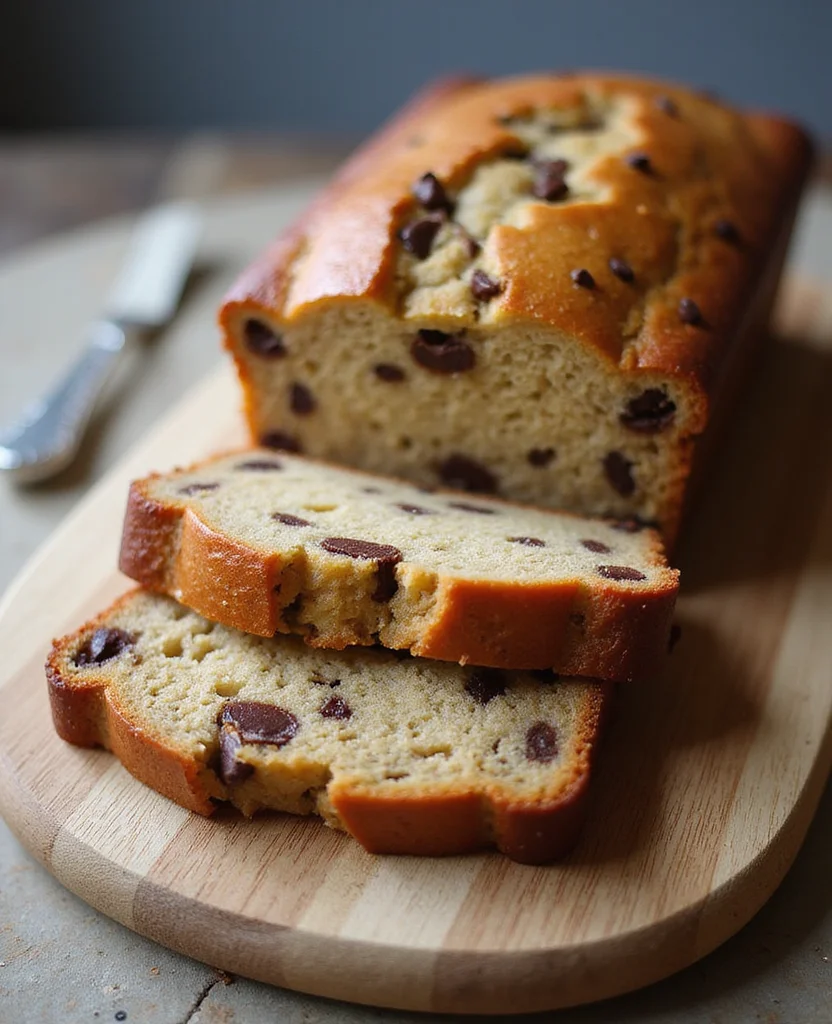 Moist Chocolate Chip Banana Bread (3-Ingredient Hack!) - Step 5: Prepare the Loaf Pan 1