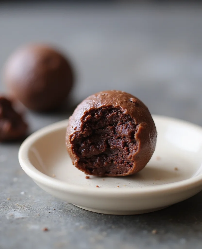 No-Bake Brownie Protein Balls (5 Ingredients) - Step 4: Add Wet Ingredients 1