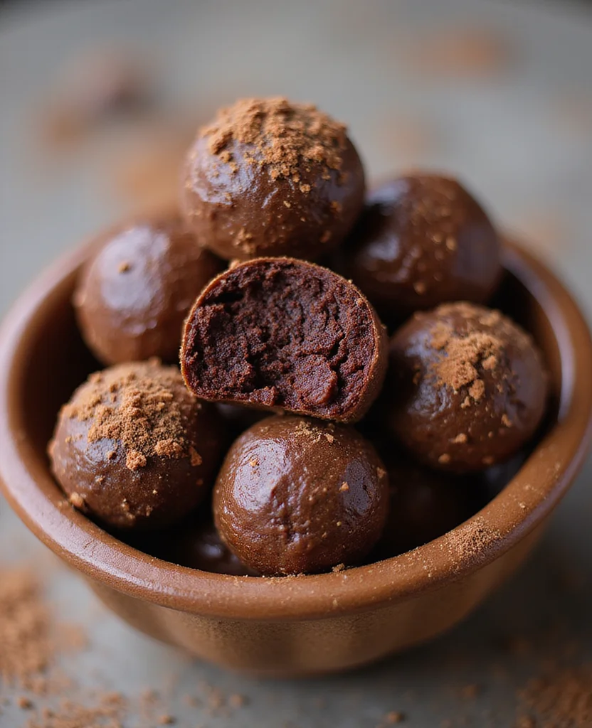 No-Bake Brownie Protein Balls (5 Ingredients) - Step 6: Form Balls 1