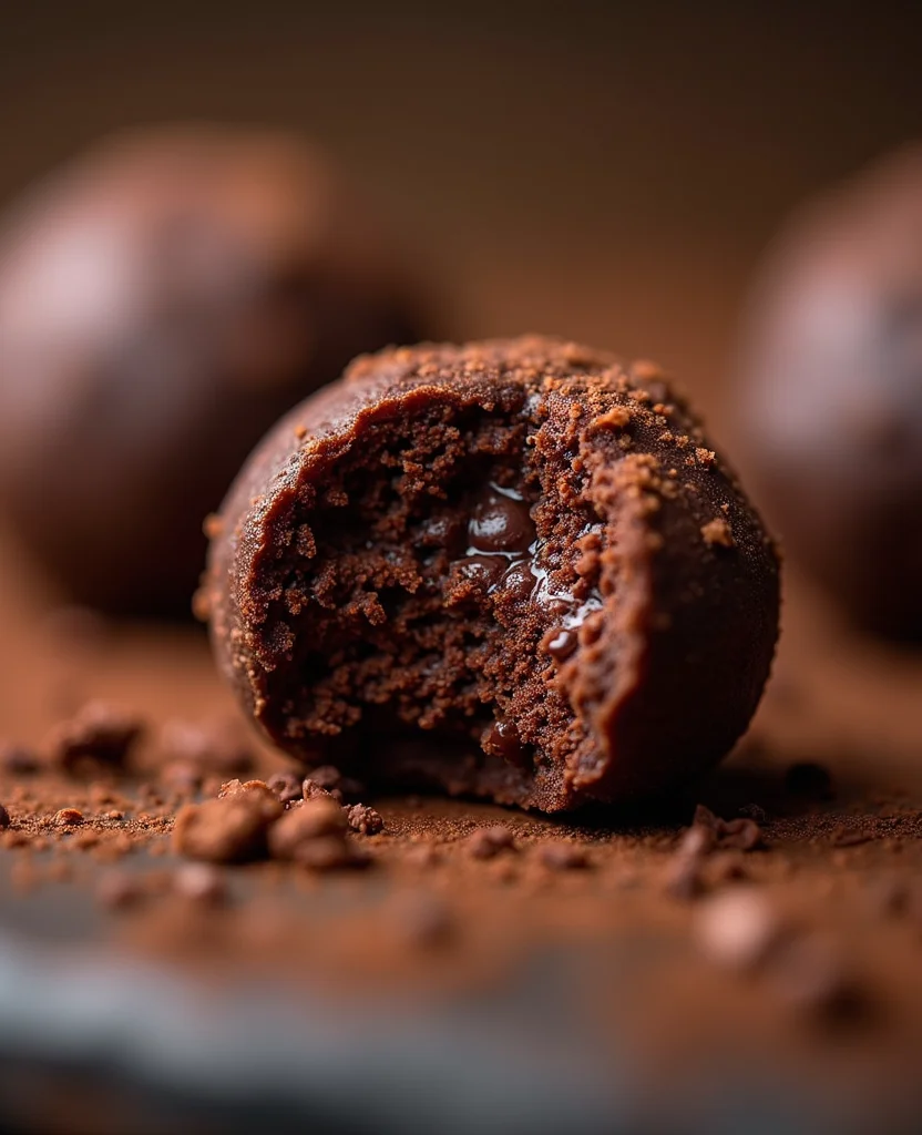 No-Bake Brownie Protein Balls (5 Ingredients) - Step 7: Chill in Refrigerator 1