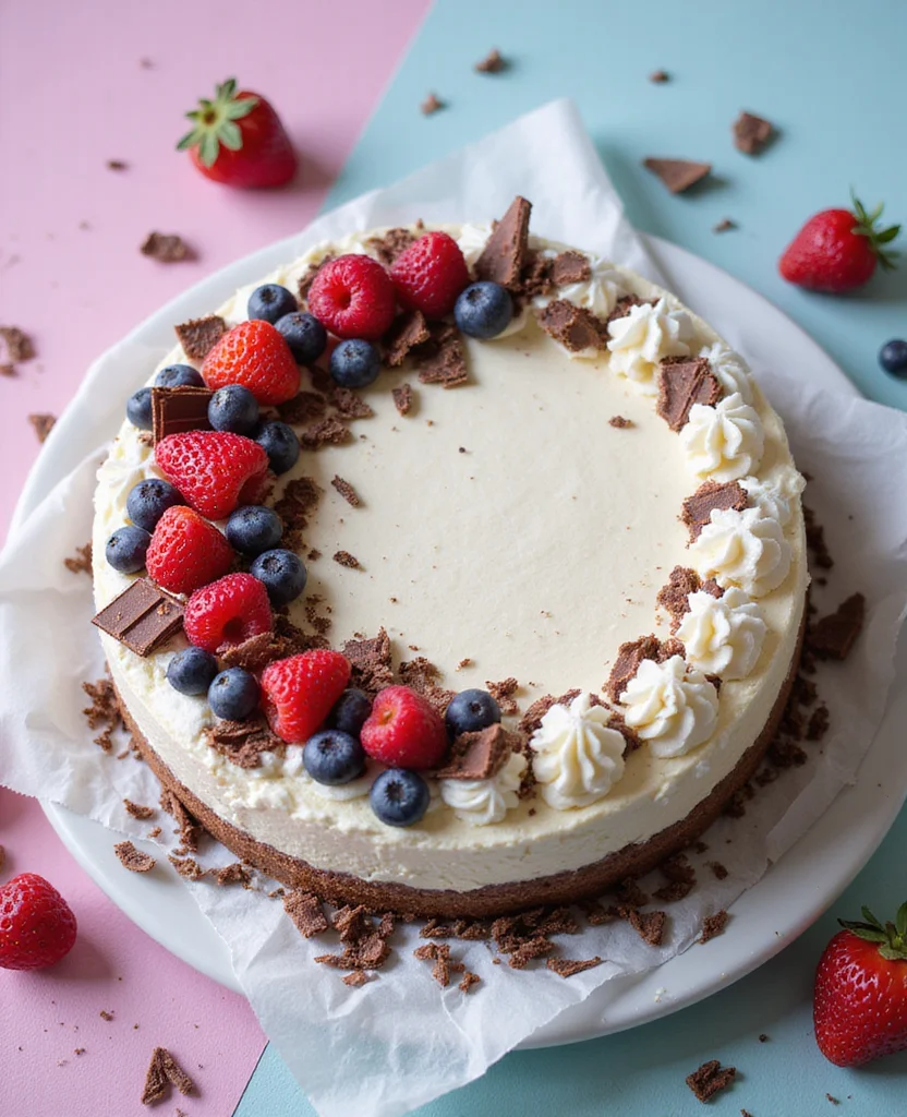 No-Bake Ice Cream Cheesecake (Creamy Dream) - Step 3: Mix Cream Cheese and Sugar 1