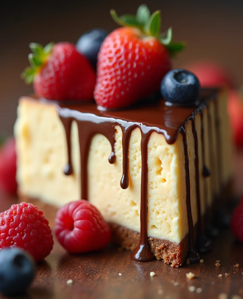 No-Bake Ice Cream Cheesecake (Creamy Dream) - Step 7: Freeze the Cheesecake 1