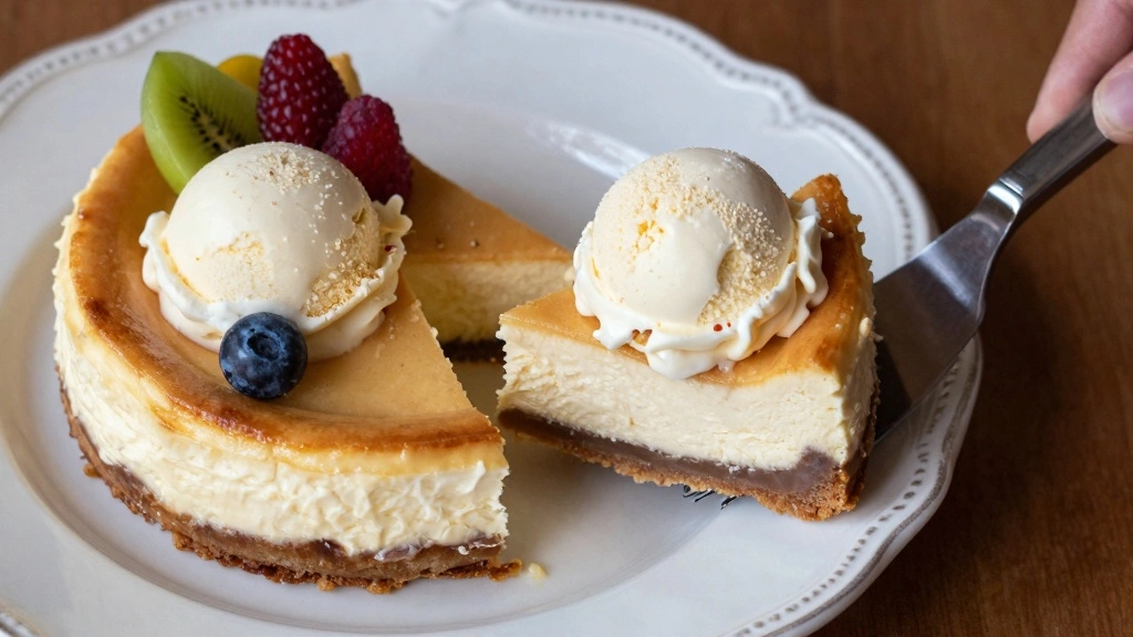 No-Bake Ice Cream Cheesecake (Creamy Dream) - Step 8: Serve and Enjoy 1