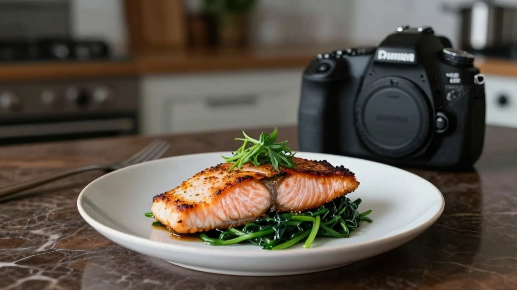 Seared Salmon on Spinach (15-Min Japanese Dinner)