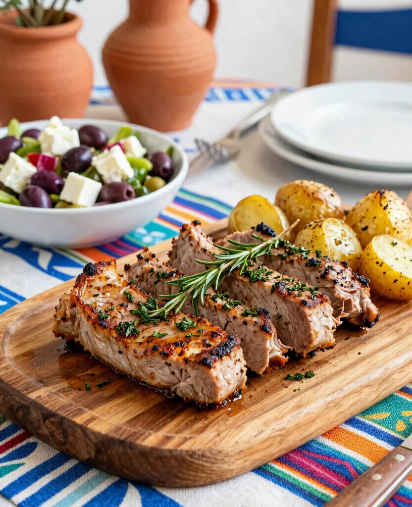 10 Best Roasted Pork Tenderloin Ideas and Flavors - 2. Mediterranean Herb-Crusted Pork Tenderloin 1