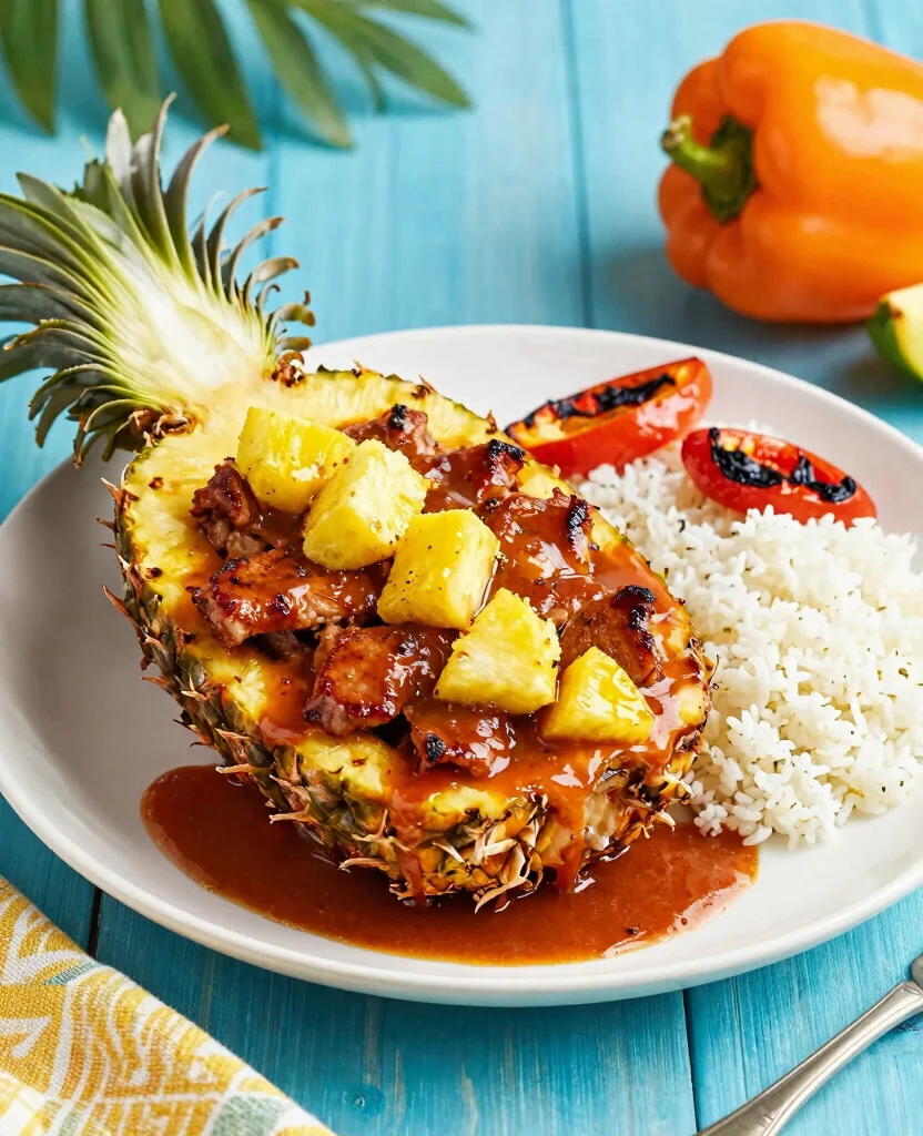 10 Best Roasted Pork Tenderloin Ideas and Flavors - 9. BBQ Pineapple Pork Tenderloin 1