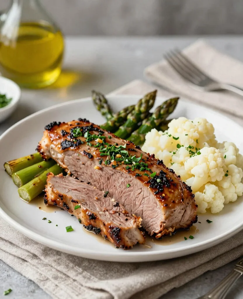10 Best Slow Cooker Pork Tenderloin Recipes - 2. Garlic Herb Pork Tenderloin 1