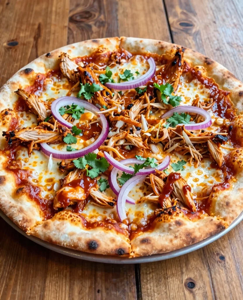 10 Creative Naan Pizza Recipes for a Fast Dinner - 4. BBQ Chicken Naan Pizza 1