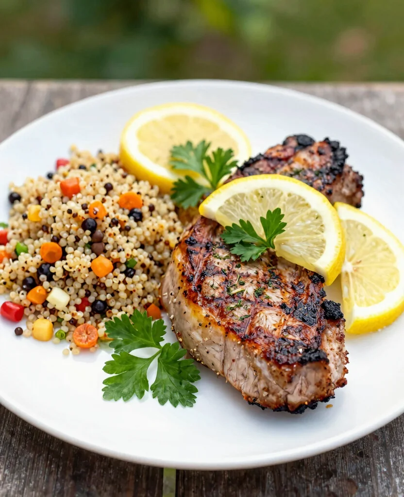 10 Delicious Grilled Pork Tenderloin Recipes for Healthy Meal Prep - 10. Herb and Lemon Grilled Pork Tenderloin 1