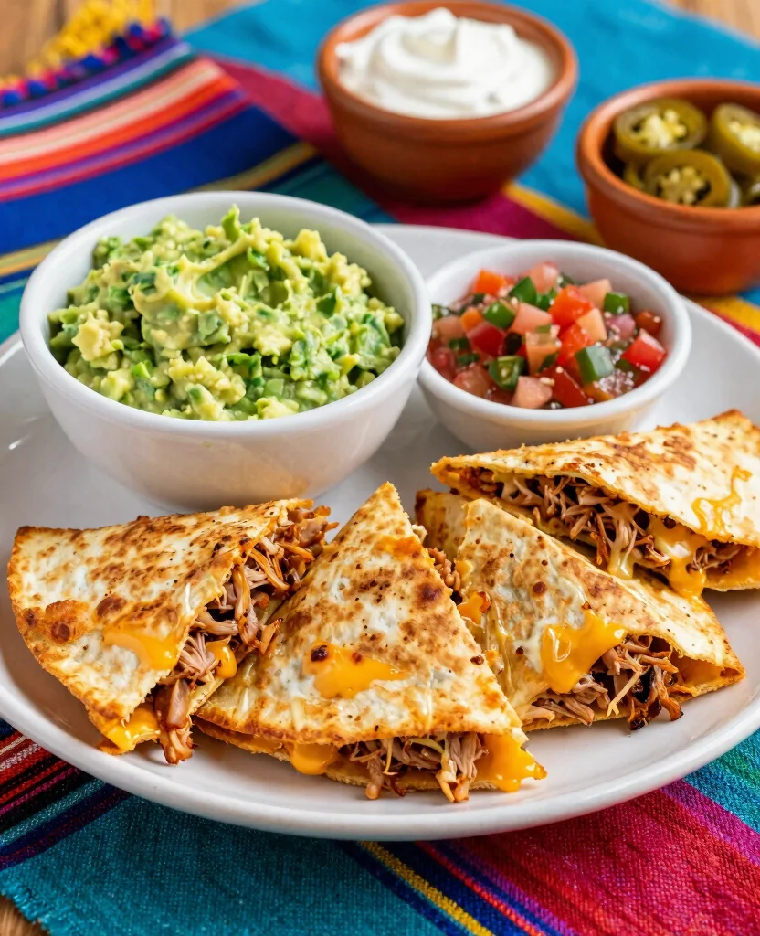 12 Creative Meals Made from Leftover Pork Tenderloin - 6. Pork Quesadillas 1