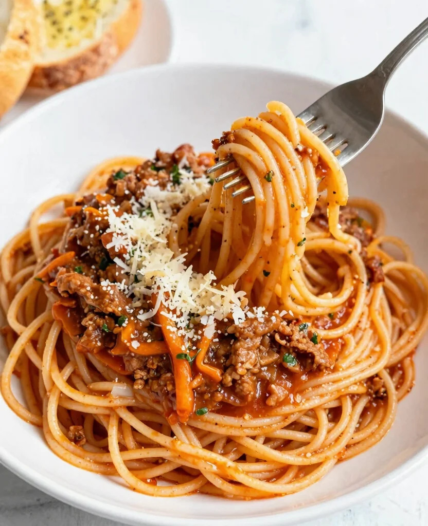 12 Creative Meals Made from Leftover Pork Tenderloin - 8. Pork Bolognese 1