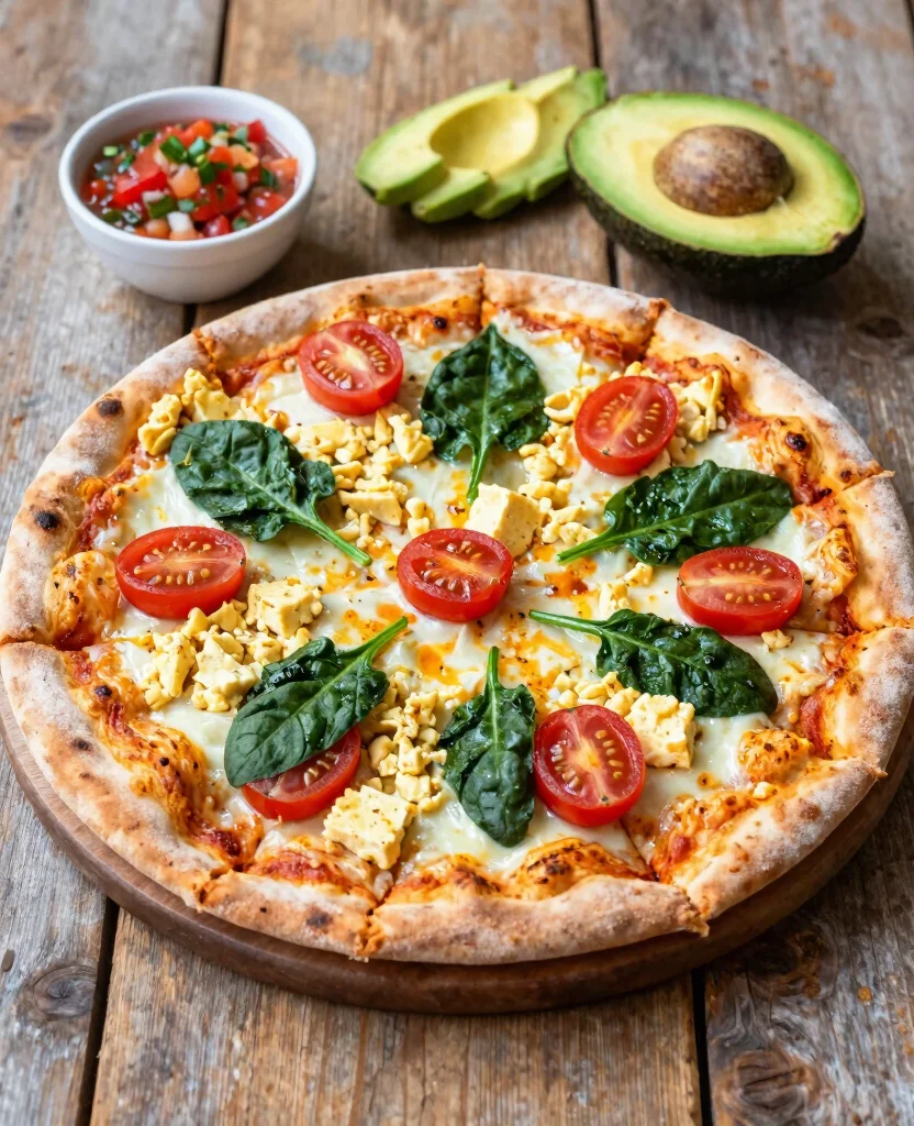 12 Different Pizza Types and How to Make Them - 11. Breakfast Vegan Pizza 1