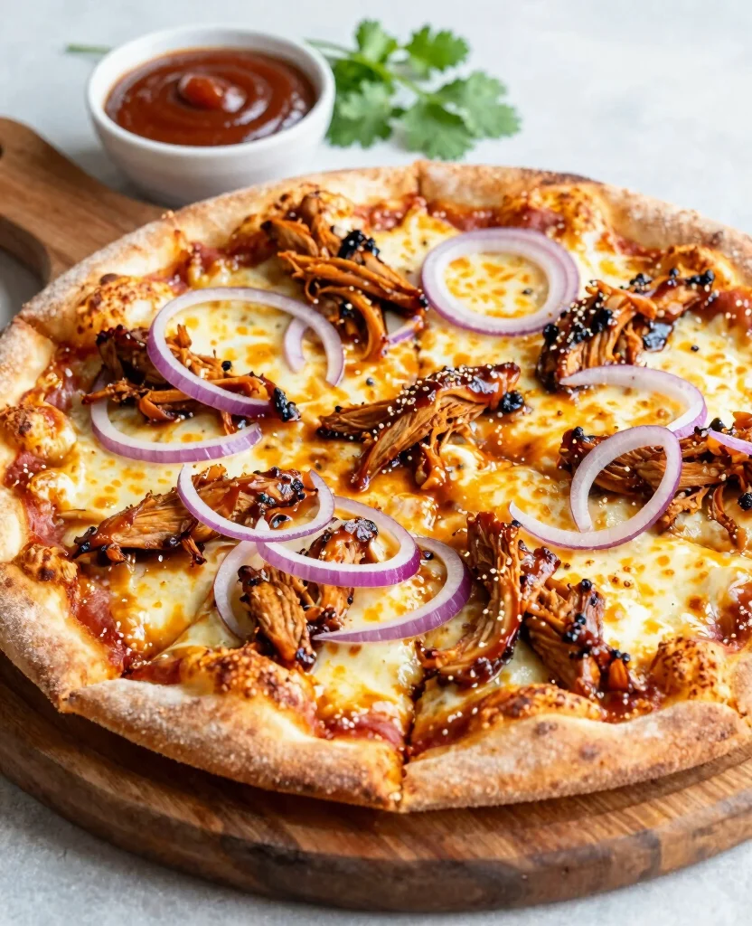 12 Different Pizza Types and How to Make Them - 3. BBQ Jackfruit Pizza 1