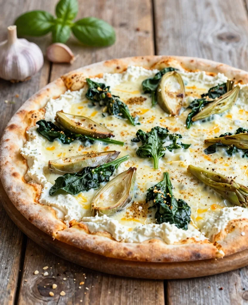 12 Different Pizza Types and How to Make Them - 7. Vegan White Pizza 1