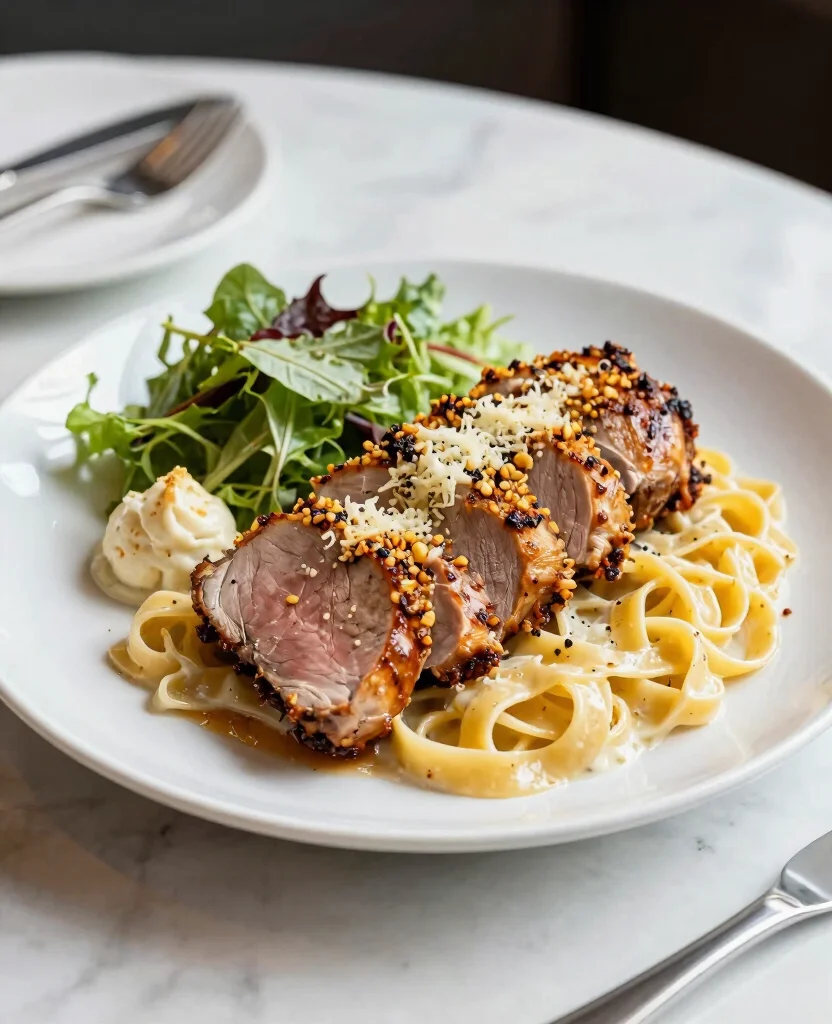 12 Easy Pork Tenderloin Recipes for Busy Weeknights - 11. Garlic Parmesan Pork Tenderloin 1