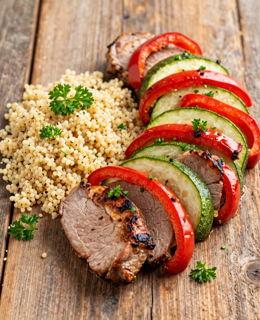 12 Healthy Pork Tenderloin Recipes for Weight Loss - 4. Mediterranean Pork Tenderloin 1