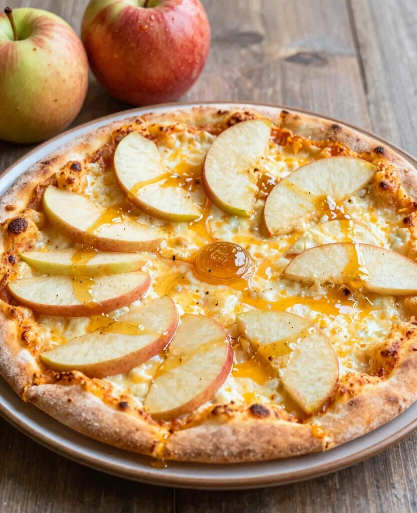 12 Quick and Easy Flatbread Pizza Ideas for Busy Weeknights - 12. Apple and Cheddar Flatbread Pizza 1