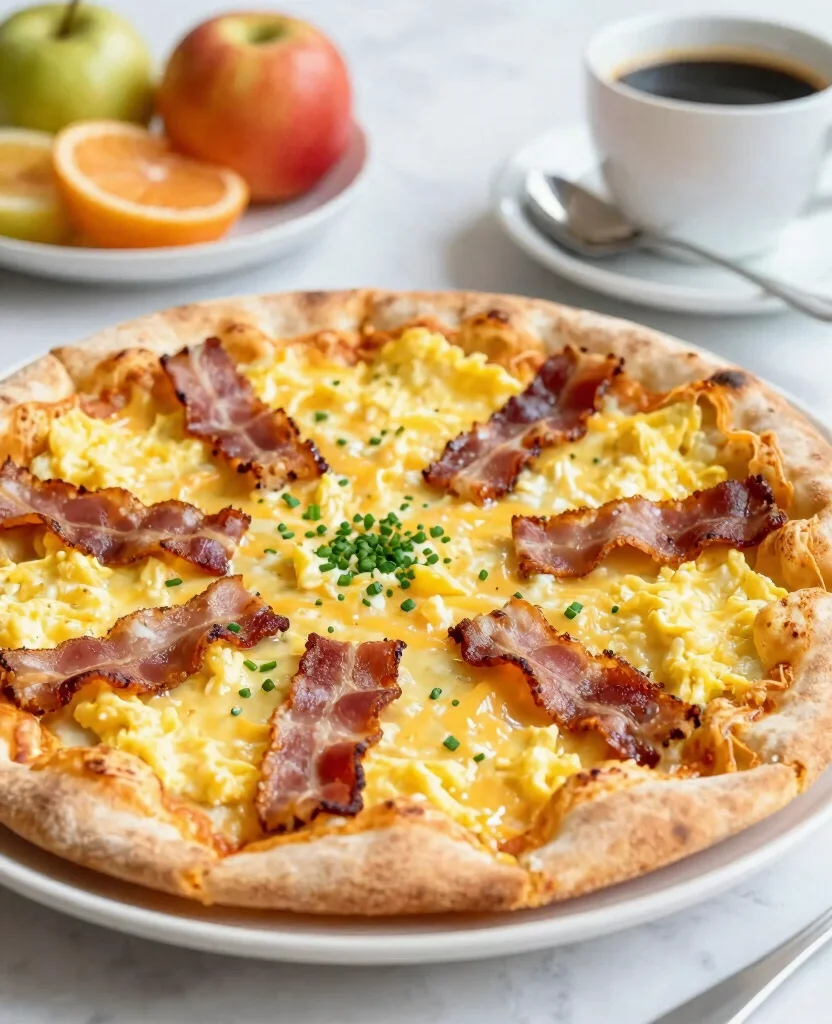 12 Quick and Easy Flatbread Pizza Ideas for Busy Weeknights - 8. Breakfast Flatbread Pizza 1