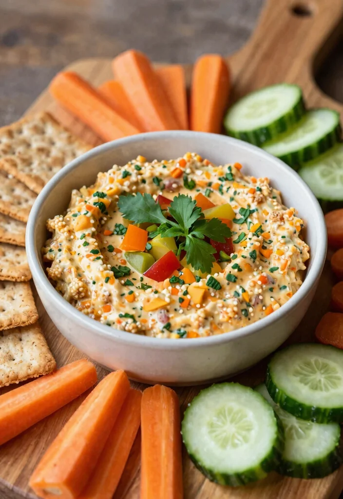 13 Creamy and Cheesy Pizza Dip Recipes Everyone Loves - 12. Vegan Pizza Dip 1