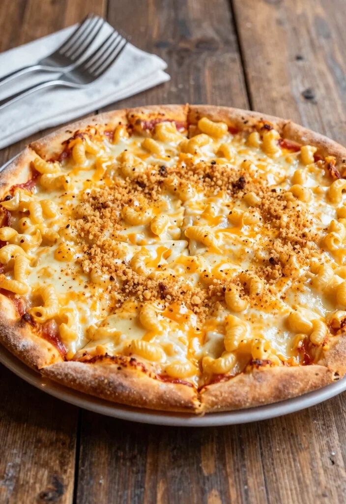 13 Fun Pizza Recipes to Make Cooking More Exciting - 6. Mac and Cheese Pizza 1