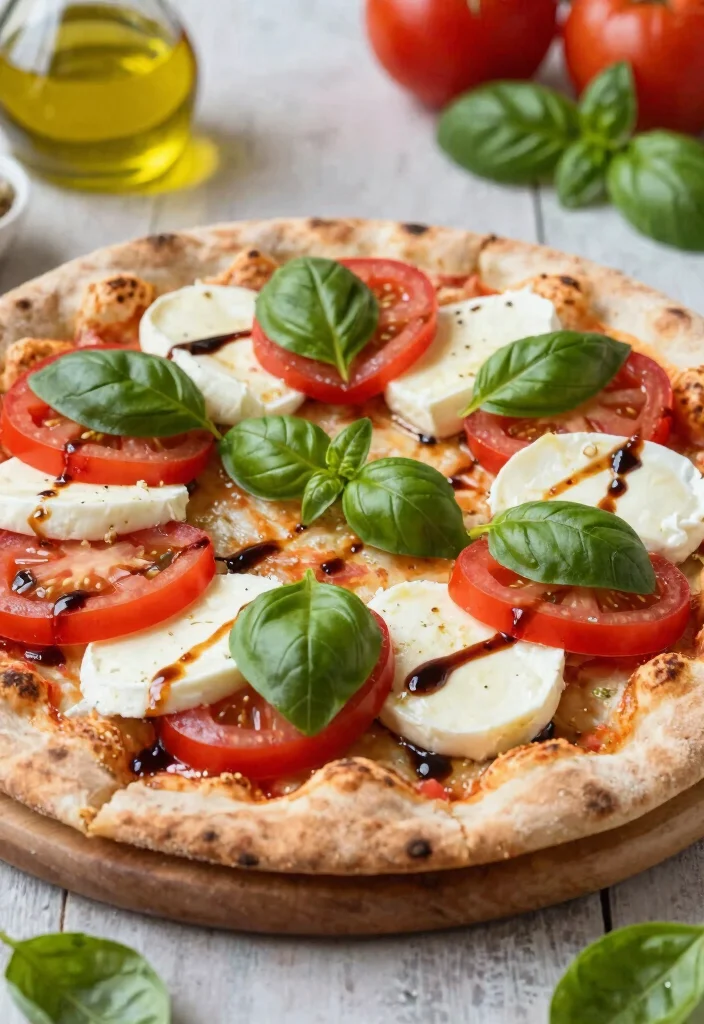 13 Roti Pizza Recipes with a Fun Fusion Twist - 4. Italian Caprese Roti Pizza 1