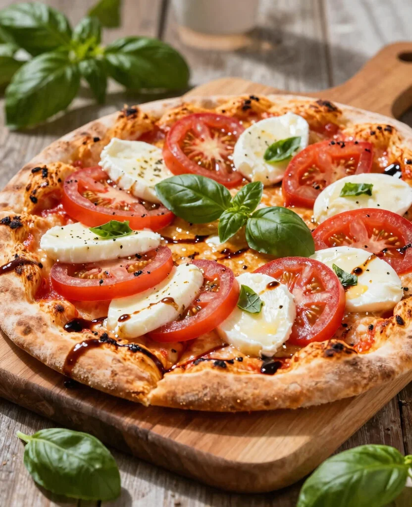 14 Fresh and Light Summer Pizza Recipes - 1. Caprese Grilled Pizza 1