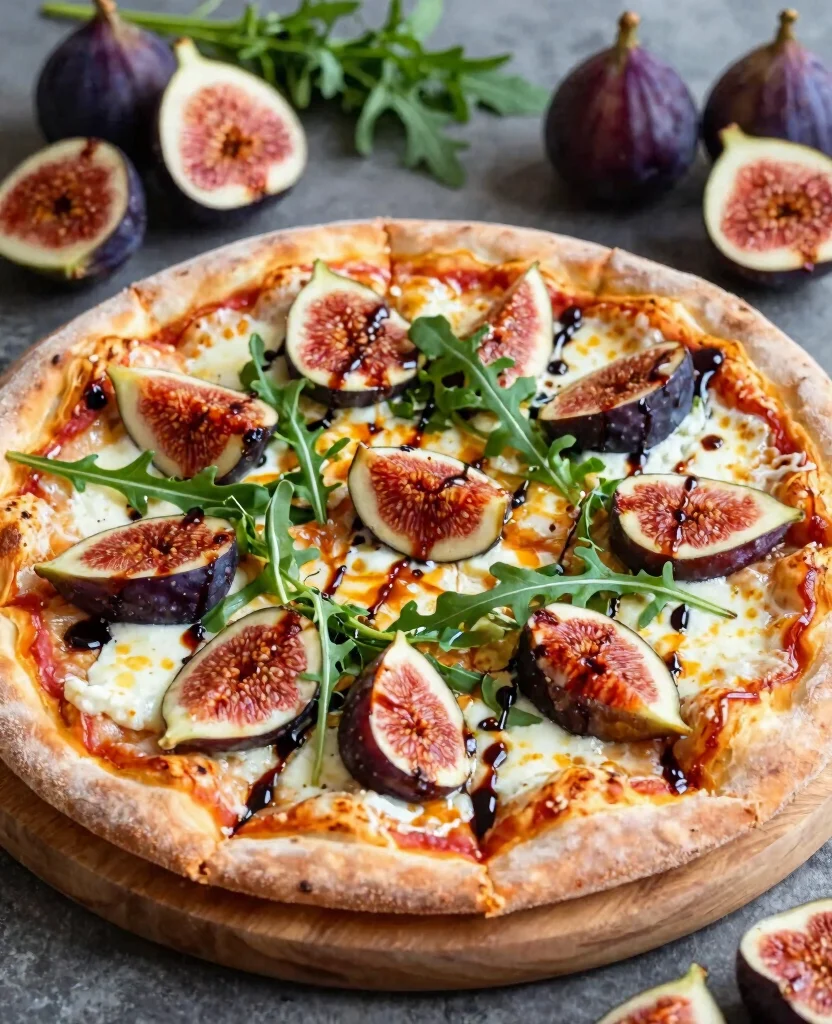 14 Fresh and Light Summer Pizza Recipes - 6. Fig and Goat Cheese Pizza 1