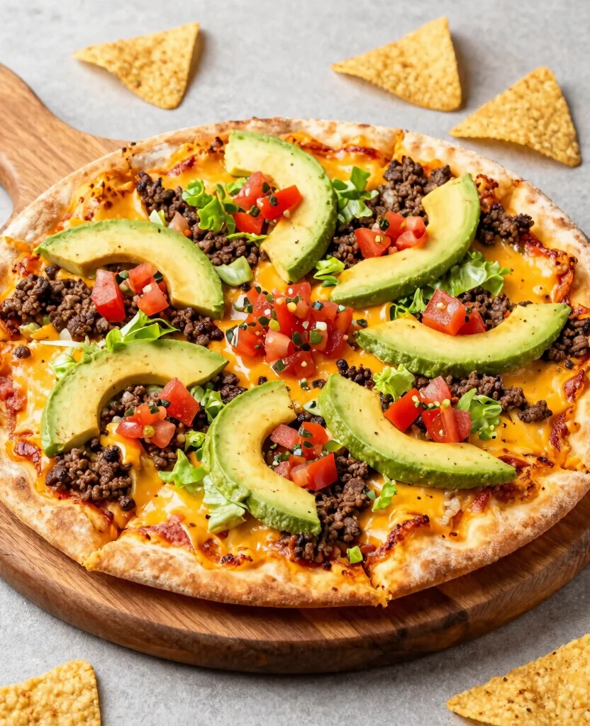 14 Fresh and Light Summer Pizza Recipes - 9. Taco Style Pizza 1