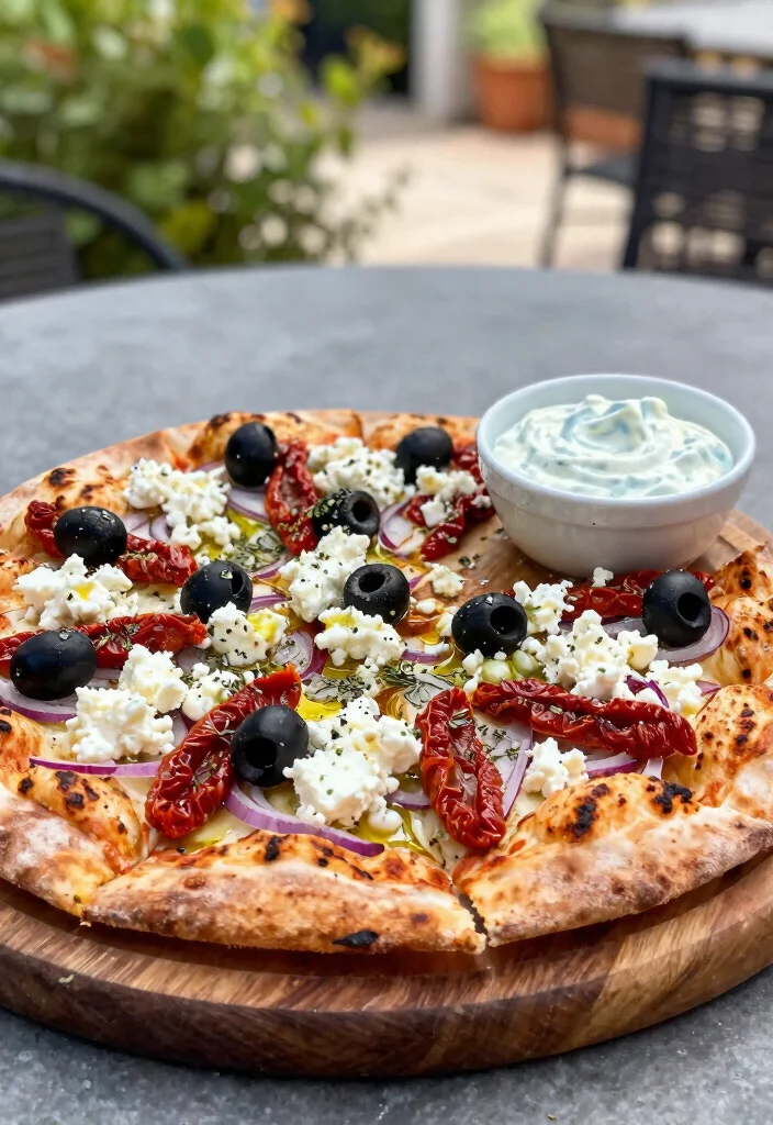 14 Grilled Pizza Recipes for Backyard BBQ Nights - 3. Mediterranean Grilled Pizza 1