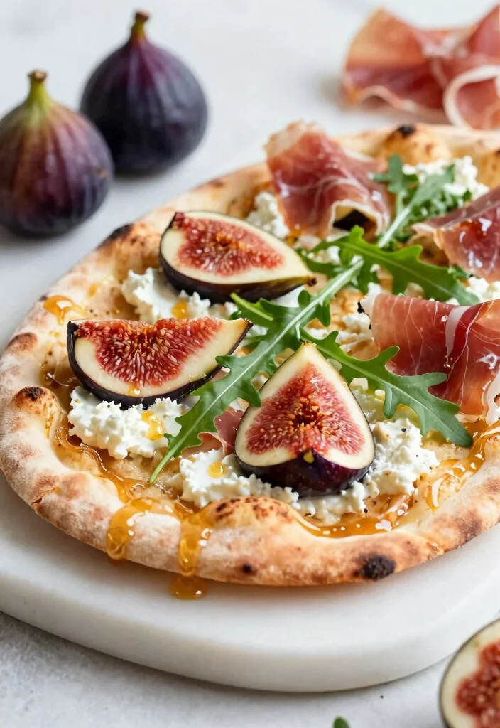 14 Naan Pizza Recipes for Fast Homemade Dinners - 10. Fig & Prosciutto Naan Pizza 1