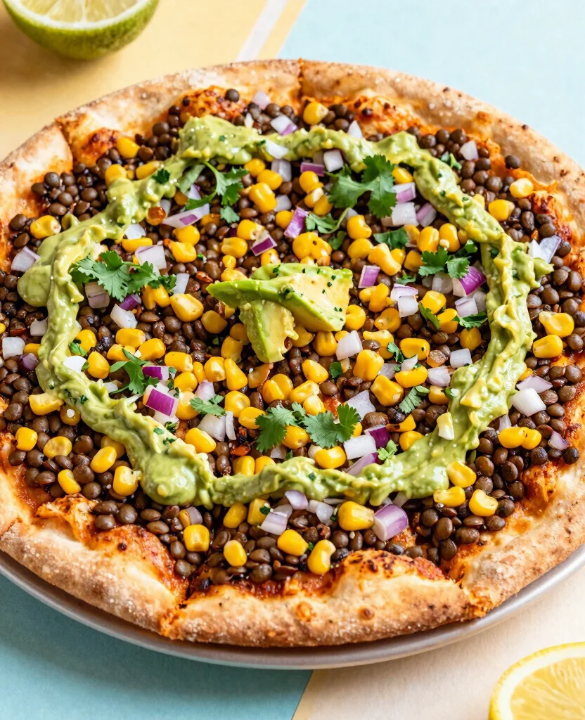 15 Best Homemade Pizza Recipes for Every Topping - 10. Vegan Taco Pizza 1