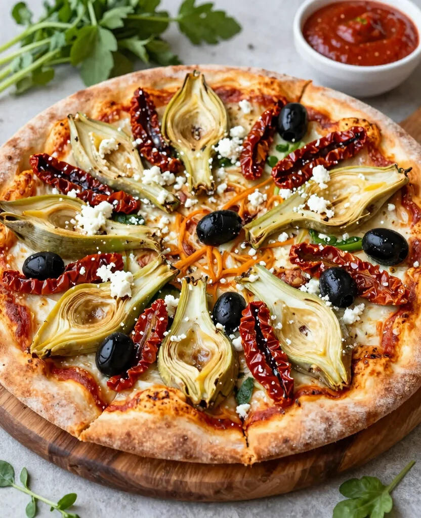 15 Best Homemade Pizza Recipes for Every Topping - 3. Mediterranean Veggie Pizza 1