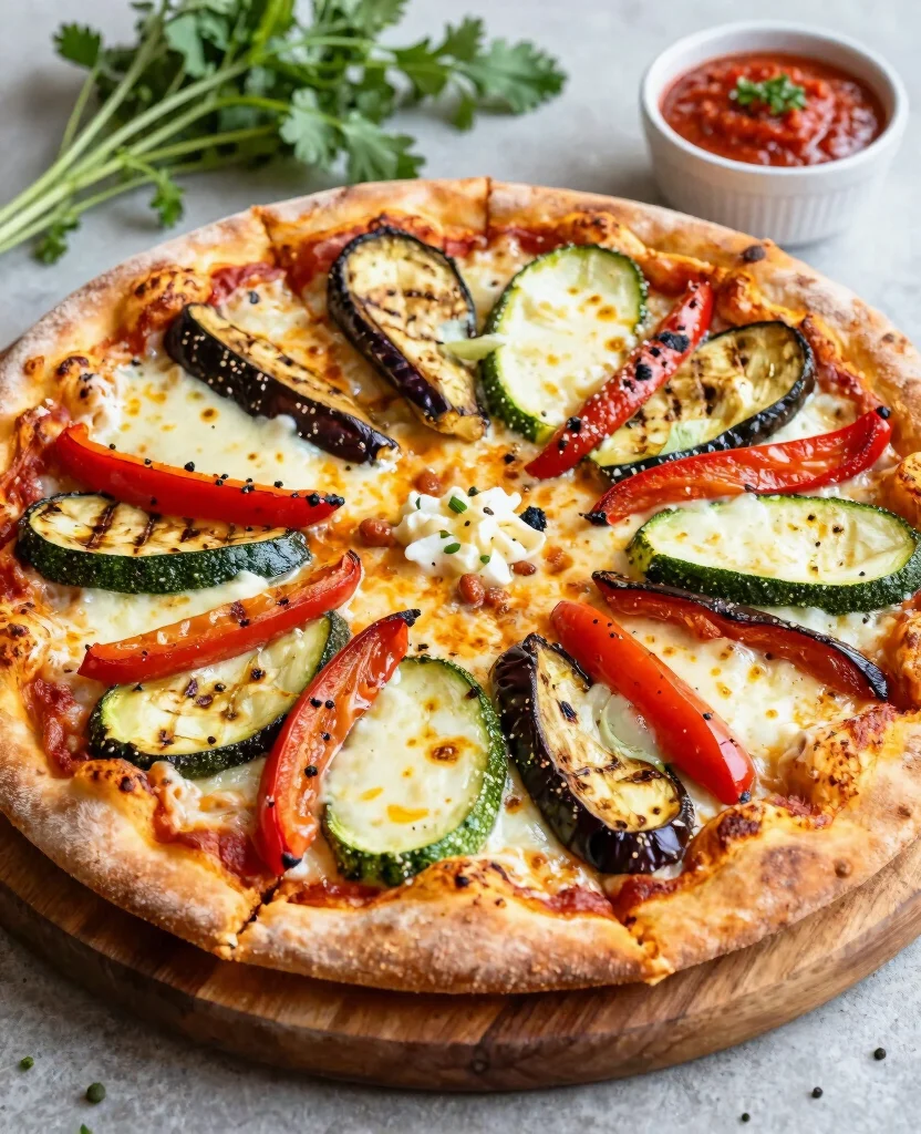 15 Best Homemade Pizza Recipes for Every Topping - 5. Roasted Vegetable Pizza 1
