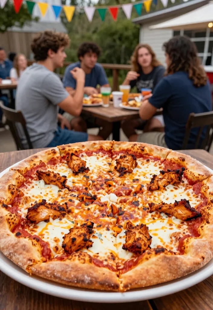 15 Blackstone Pizza Oven Recipes for Outdoor Cooking - 9. Buffalo Chicken Pizza 1