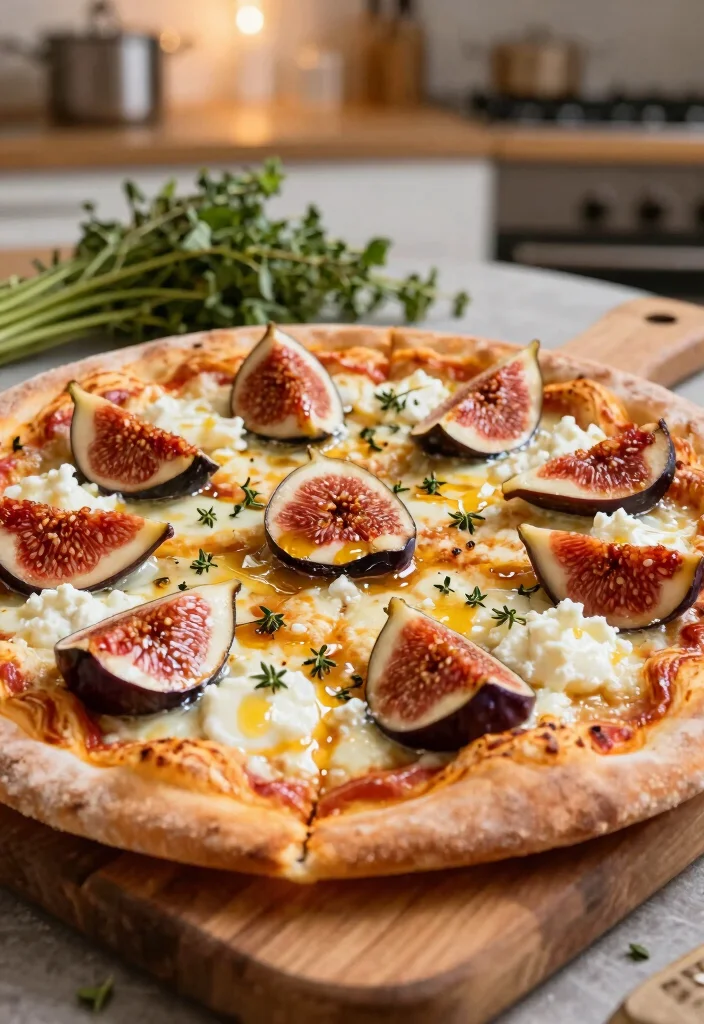 15 Fig Pizza Recipes with Sweet & Savory Flavor - 1. Classic Fig and Cheese Pizza 1