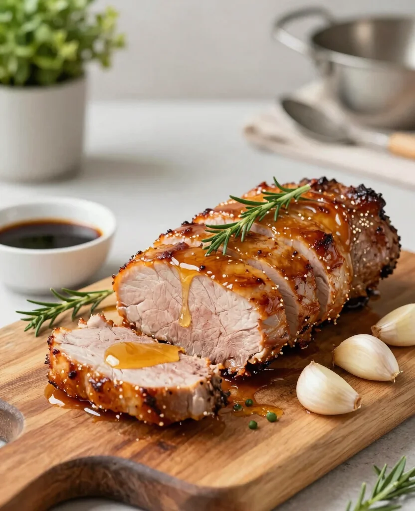 15 Simple and Tasty Baked Pork Tenderloin Ideas - 1. Honey Garlic Baked Pork Tenderloin 1