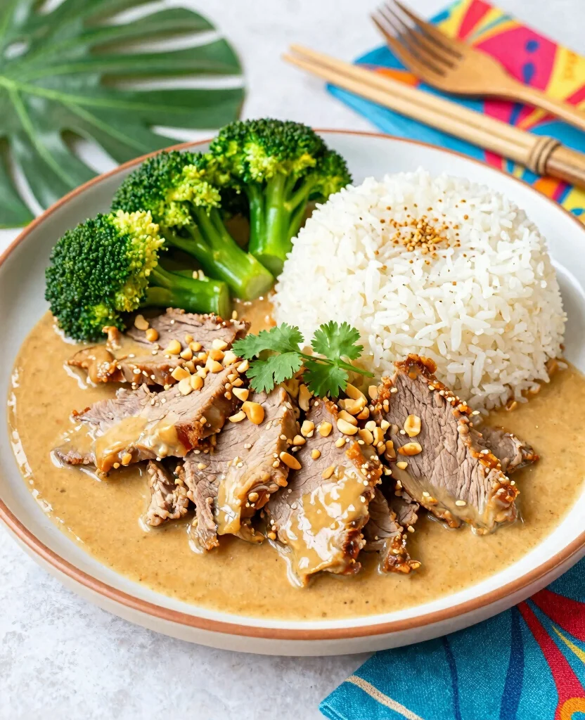 15 Simple and Tasty Baked Pork Tenderloin Ideas - 11. Thai Peanut Pork Tenderloin 1