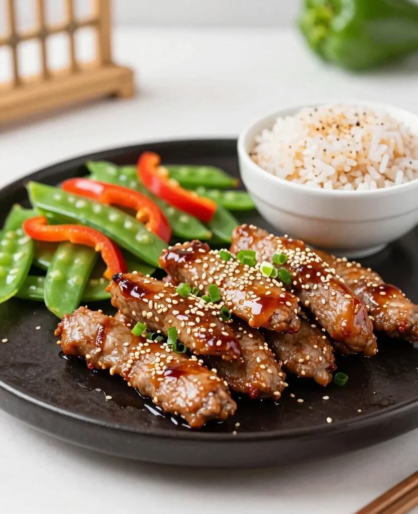 15 Simple and Tasty Baked Pork Tenderloin Ideas - 7. Asian-inspired Sesame Ginger Pork Tenderloin 1