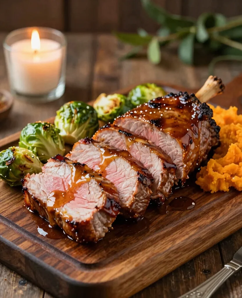 15 Simple and Tasty Baked Pork Tenderloin Ideas - 8. Maple Mustard Glazed Pork Tenderloin 1