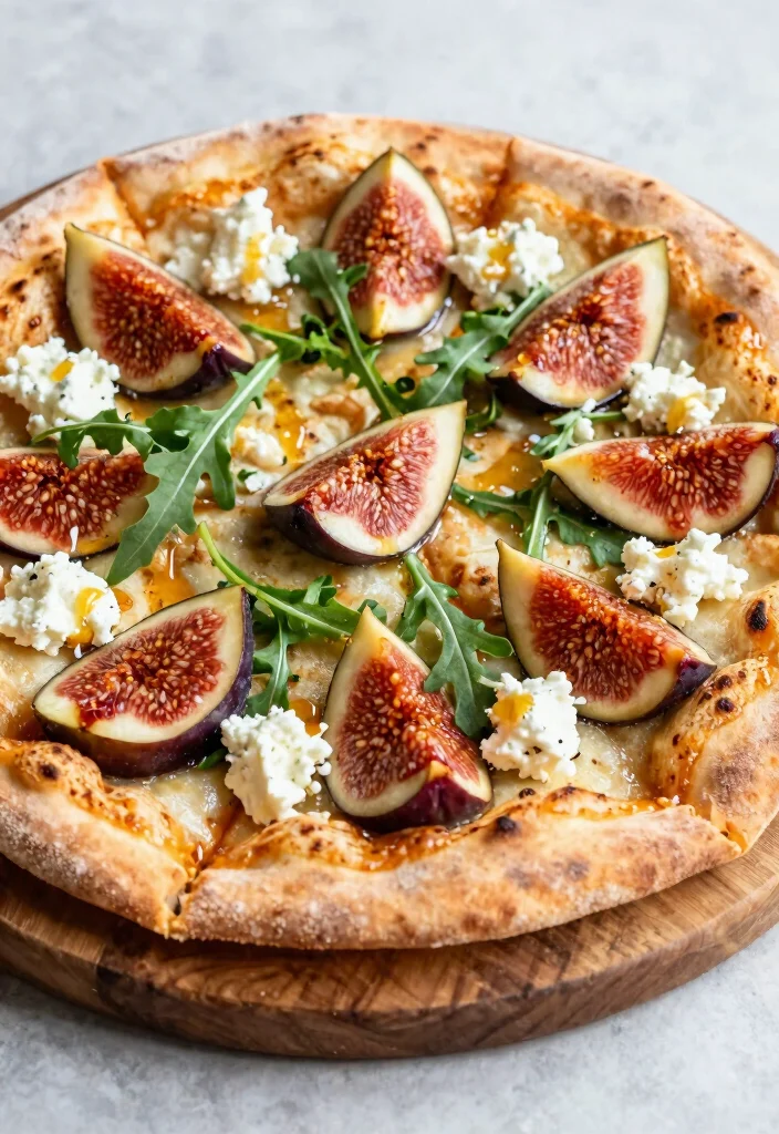 16 Flatbread Pizza Recipes for Quick and Easy Meals - 14. Fig and Goat Cheese Flatbread Pizza 1
