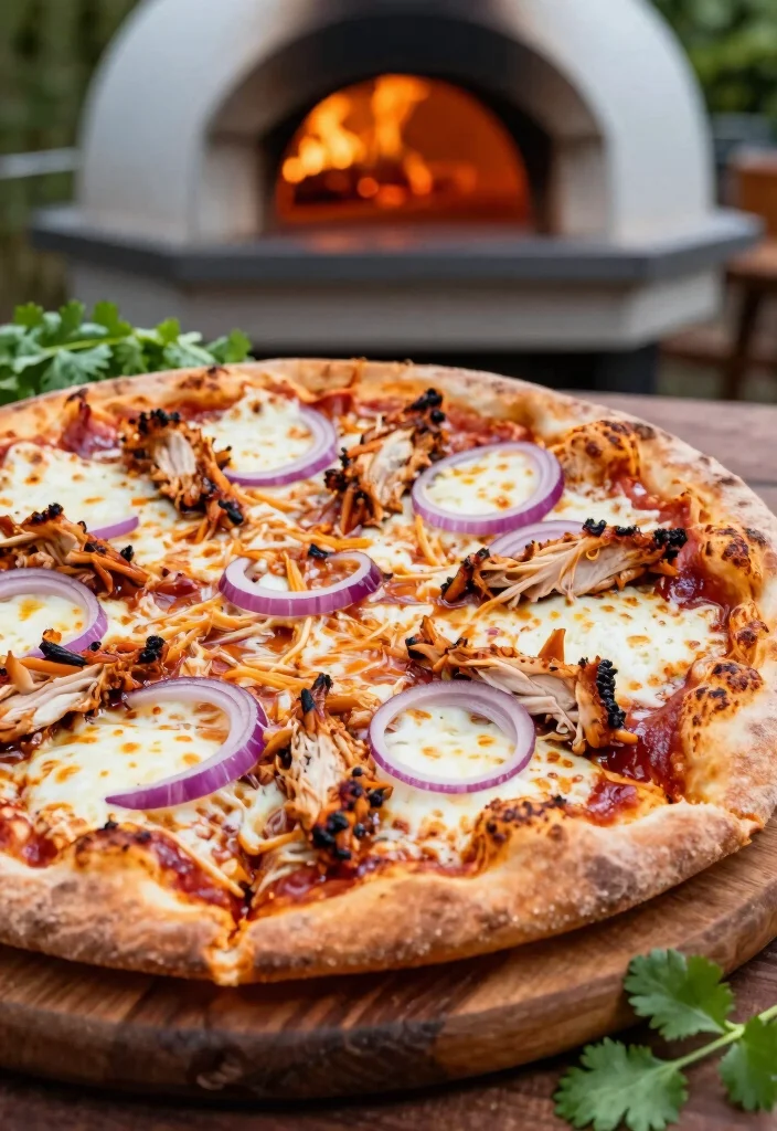 16 Outdoor Pizza Oven Recipes Perfect for Summer Cooking - 3. BBQ Chicken Pizza 1
