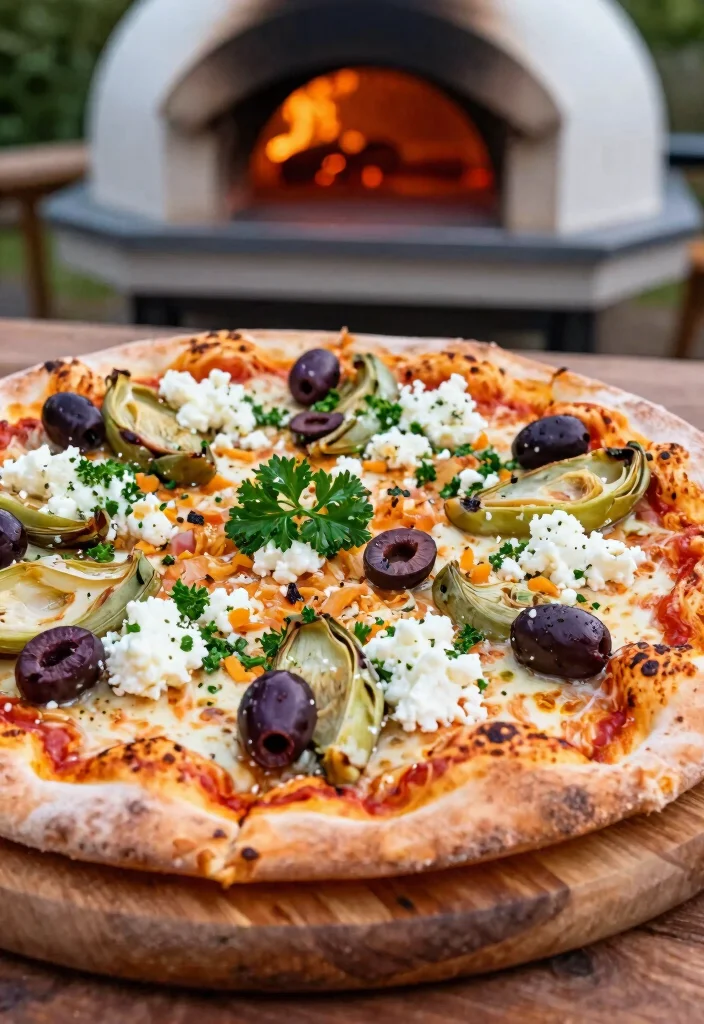 16 Outdoor Pizza Oven Recipes Perfect for Summer Cooking - 6. Mediterranean Pizza 1